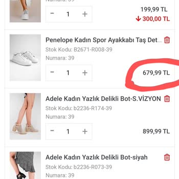 Lal Shoes Fiyat Tutarsızlığı Nedeniyle Alışverişimin Sabote Edilmesi