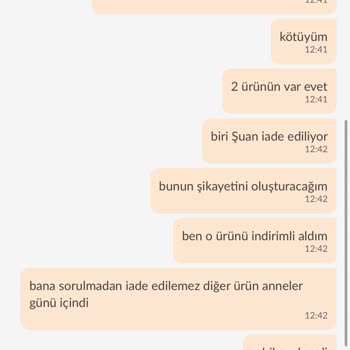 Ç Trendyol Madame Coco Alışverişin Mağduriyeti
