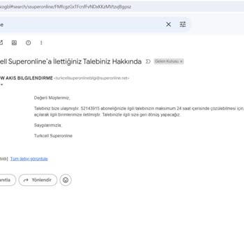 Turkcell Superonline Evimizi Üç Gündür İnternetsiz Bıraktı!.
