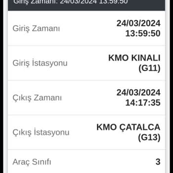 Kuzey Marmara Otoyolu HGS İadem Yapılmadı. Hatalı Geçişler Devam Ediyor