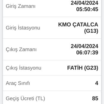 Kuzey Marmara Otoyolu HGS İadem Yapılmadı. Hatalı Geçişler Devam Ediyor