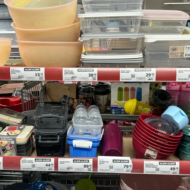 A101 Dağınıklığı Etiket Eksikliği