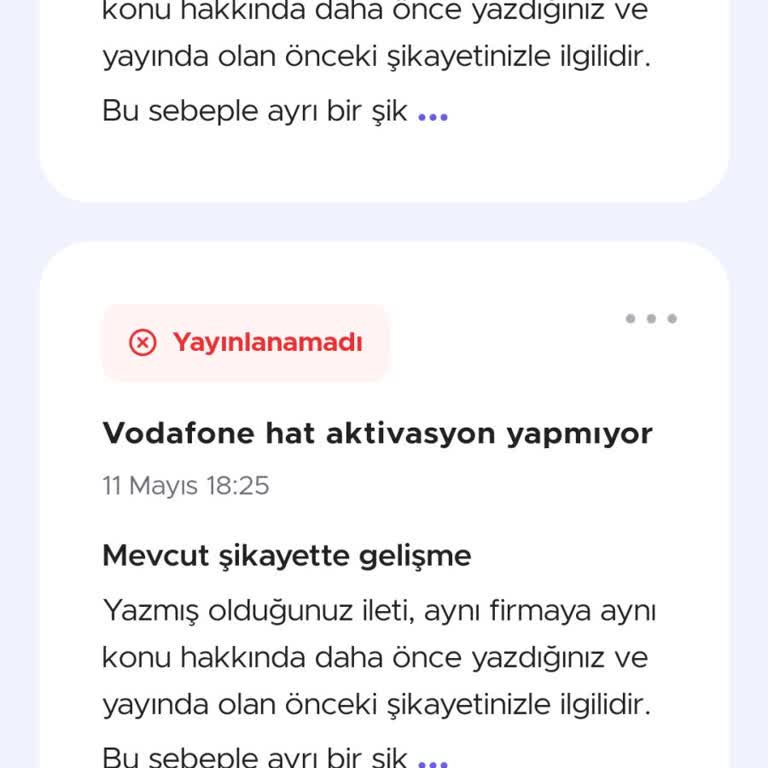 Şikayetvar'da Onay Sorunu!