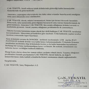 LTB Pişmanlıktır. Boşa Para Harcamayın. Pazardan Alın Daha İyi!