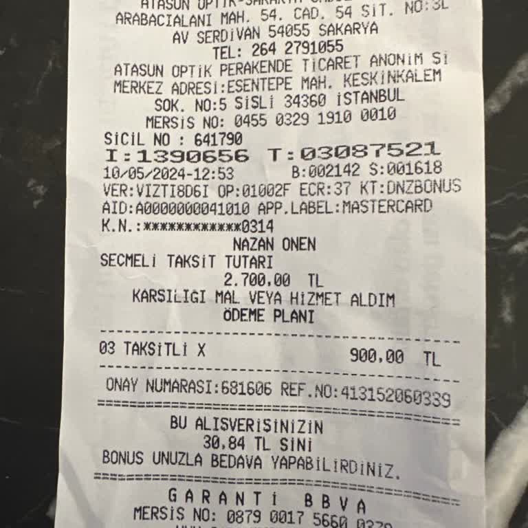 Atasun Optik Gözlük Değişiminin 2. Kez Yapılmaması