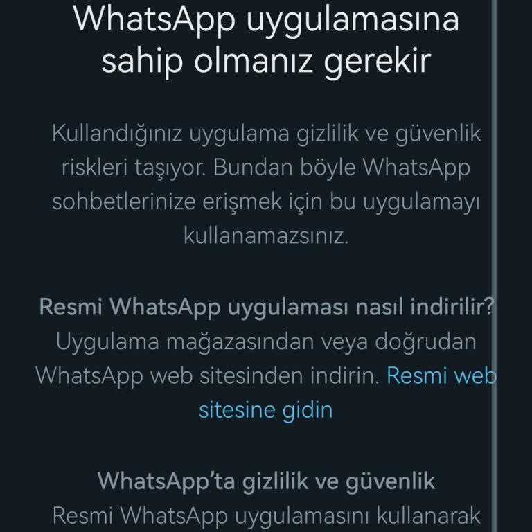 Huawei Nova 11 Pro WhatsApp Uygulama Sorunu
