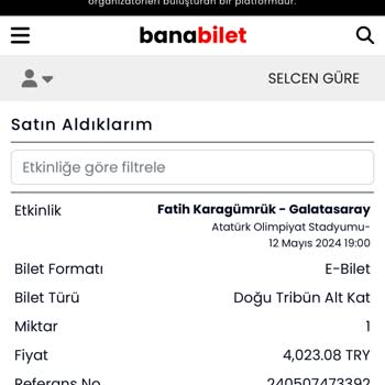 Banabilet'in Bilet Transfer Yalanı
