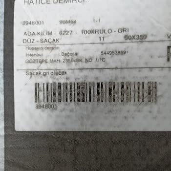 Püskül Halı Satın Alınan Halının Erken Yıpranması Üzerine Şikayet