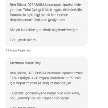 Hepsiburada.com Faturamı Göndermiyor