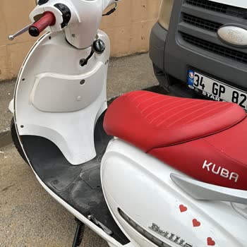 Kuba Motor Ruhsatlık - Kuba Brillant 125 Beyaz