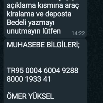 Marvisfilo Rent A Car Şikayet Mağduruz Paramızın İadesini İstiyoruz