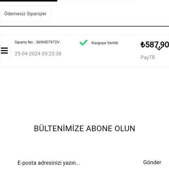 EBU Prive'dan Aldığım Ürün 17 Gündür Elime Ulaşmadı