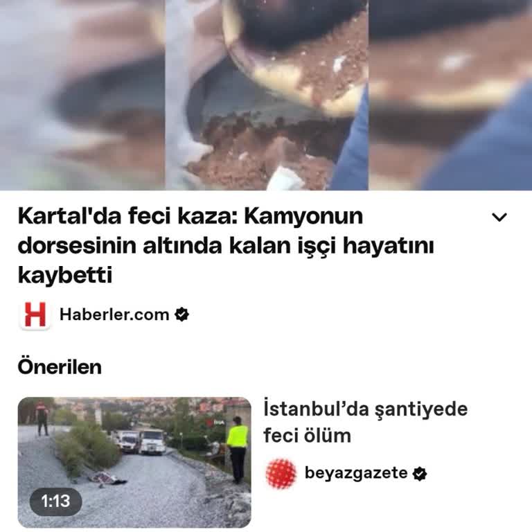 Haberler.com Videoyu Kaldırmanızı Talep Ediyorum