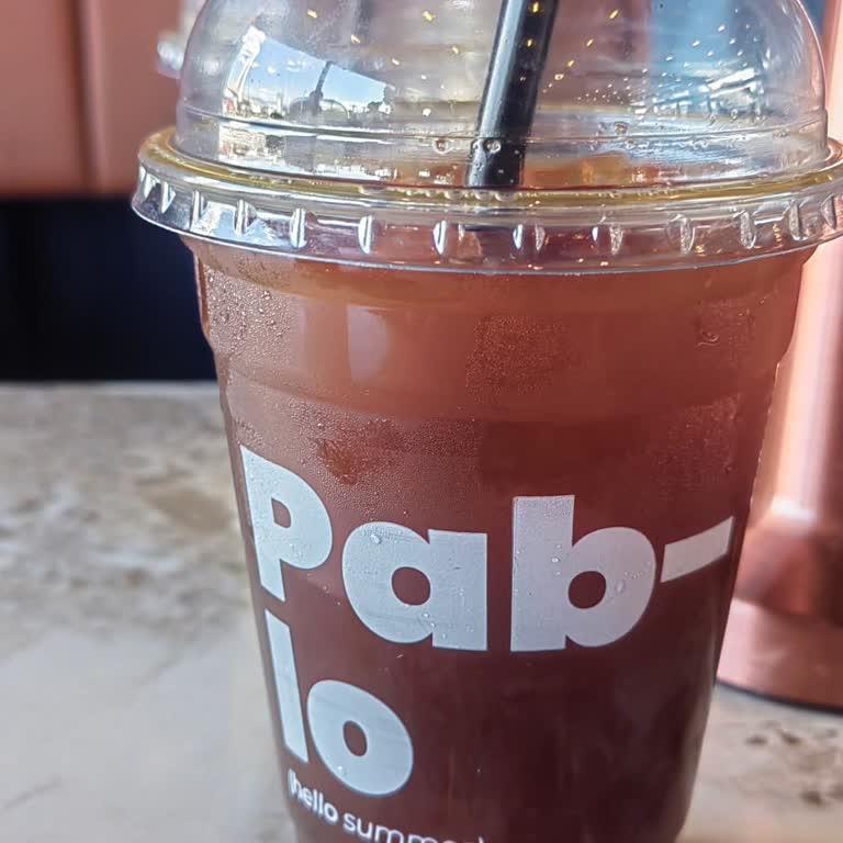 Pablo Artisan Coffee Kahve Aromalı Su Satışı