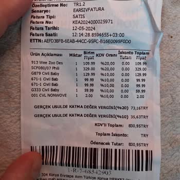 Enntepe Civil Mağazası Etiket Fiyatı Farklı Fatura Farklı