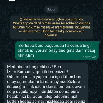 Eğitim Gönüllüleri Vakfı (Burs Başvuru) Sahte Burs Başvurusu