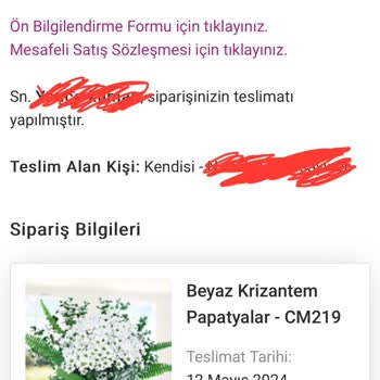 Çiçek Market Sipariş Kötülüğü