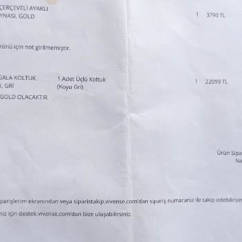 Vivense Siparişi İptal Etti