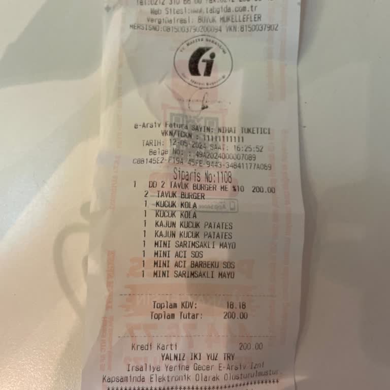 Forum AVM Popeyes Çalışanı Saygısızlığı