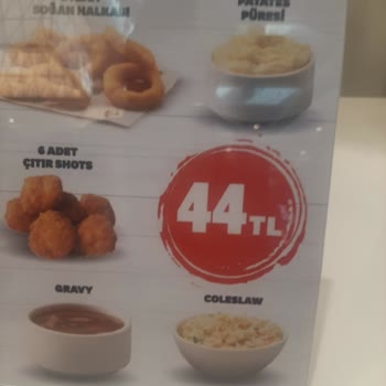 KFC Eksik Ürün Fazla Fiyat