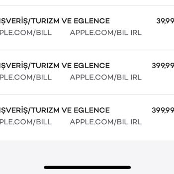 Apple İsmi İle Hesabından Para Çekildi