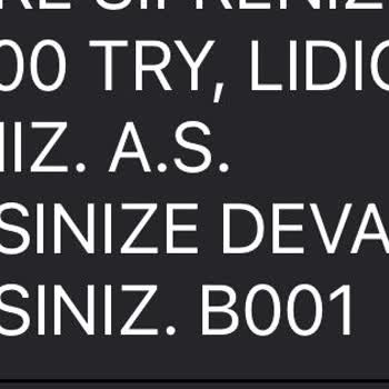 Lidio Ödeme Hizmetleri Hesabımdan Paramı Aldı