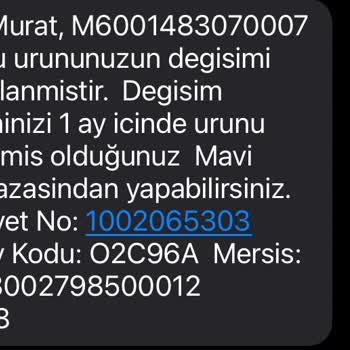 Mavi Mi Bir Daha Asla