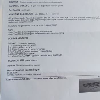 Medipol Sağlık Grubu Medipol Bahçelievler Yenidoğan Fototerapi Ücreti Haksız Kazanç