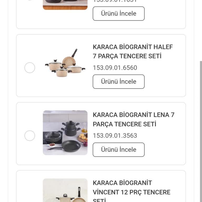 Karaca Züccaciye Karaca Bio Diamond Değişim Sorunu