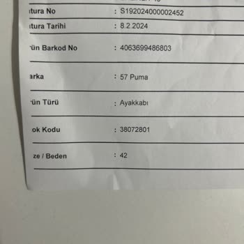 Sporthink Mağazasından Puma Ayıplı Ürün Yazık