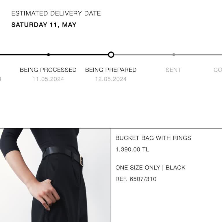 Zara Online Aynı Gün Teslimatlı Sipariş