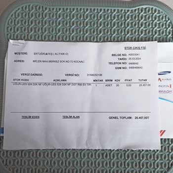 Uğur Soğutma Hasarlı Teslim Edilen Buzdolabı Yenisiyle Değiştirilmiyor.