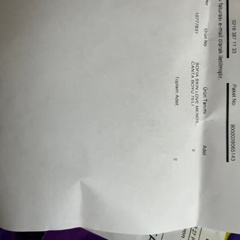 Gratis Kirli Ayıplı Ürün Gönderimi