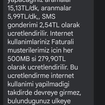 Vodafone 18 Saniye Konuşma Birkaç SMS 574 TL!