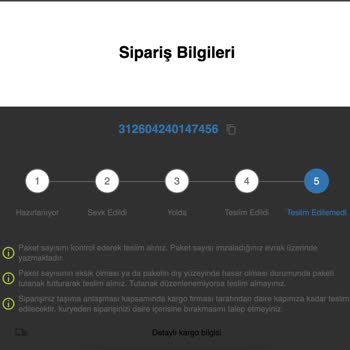 Siparişim 2 Haftadır Nerede Horoz Lojistik