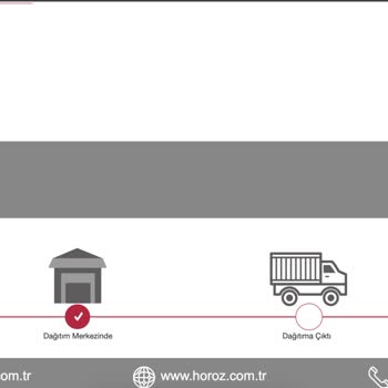Siparişim 2 Haftadır Nerede Horoz Lojistik