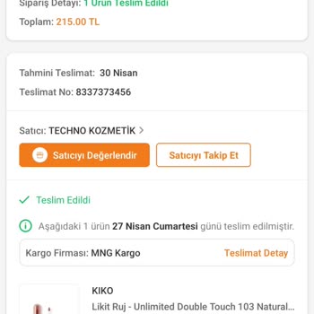 Trendyol Sahte Makyaj Ürünü