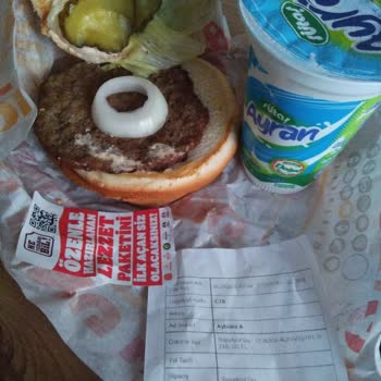 Burger King Çamçeşme Şubesi Siparişimi Göndermedi
