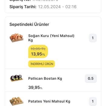 Migros Sanal Market Habersiz İptal Edilen Sipariş
