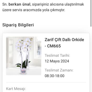Çiçek Market Anneler Günü Sürprizi Gecikince Hüsran Yaşandı
