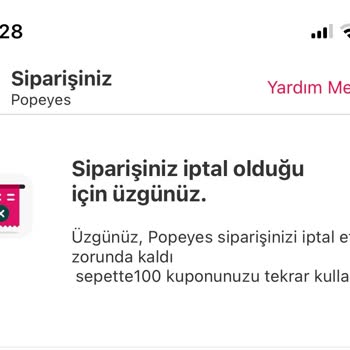 Yemek Sepeti Sorunu