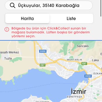 Sephora İnternet Alışverişi Teslimat Seçeneği Sorunu
