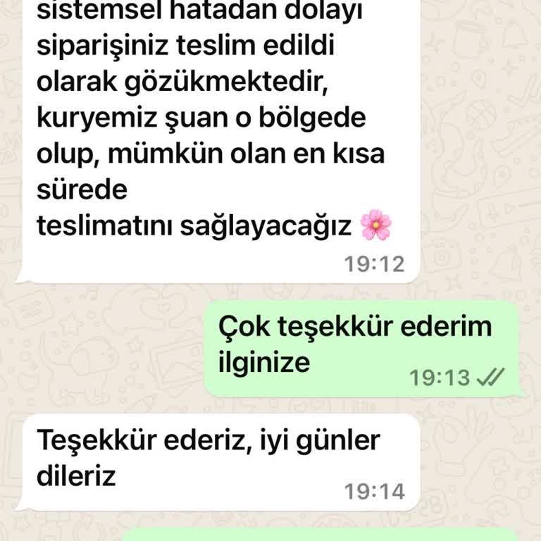 Lilyana Flowers Lilyana Çiçekte Gönderilmeyen Çiçek