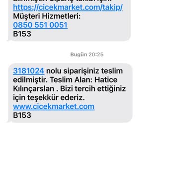 Çiçek Market Çiçeğim Teslim Edildi Diyor Ama Edilmedi