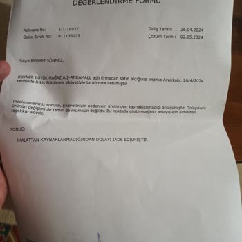 Boyner'den Ayakkabı Alma