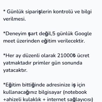 Sante Çağrı Merkezi İş Başvurusu Hakkında Sorumluluk Kabul Etmiyorum