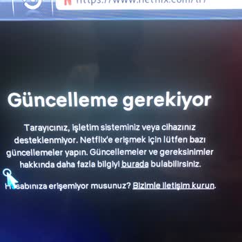 Samsung Smart TV Netflix Sorunu