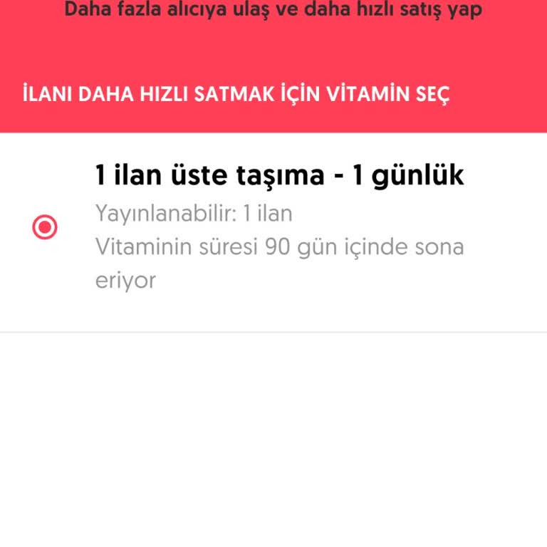 Letgo İlanı Öne Çıkar Satın Aldım Ama Aktif Olmuyor