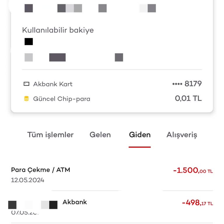 Ak Yatırım Tarafından Bilgim Dahilinde Olmadan Çekilen Para