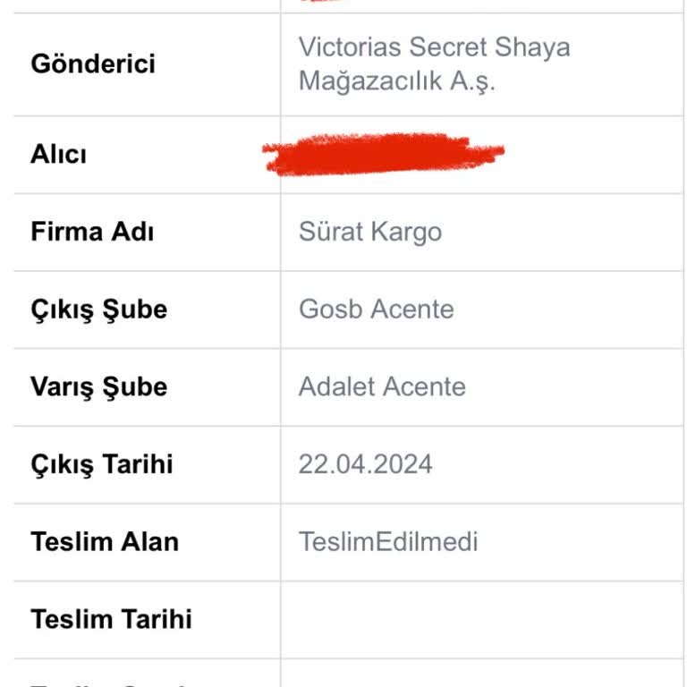 Victoria's Secret Siparişim 3 Haftadır Gelmedi!